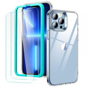 Capa ESR Classic Hybrid Transparente + Película para iPhone 13 Pro