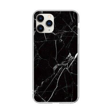 Capa Silicone Marble iPhone 13 Pro Preto - Image 2