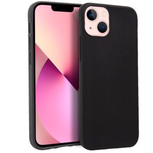 Capa Silicone Preta iPhone 15 Plus