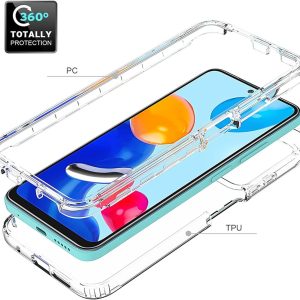 Capa Dupla 360 Xiaomi Redmi Note 11 Pro Transparente