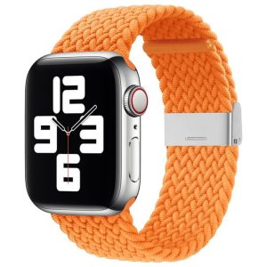 Bracelete Apple Watch Tecido Trançado (38/ 40/ 41 mm) Laranja