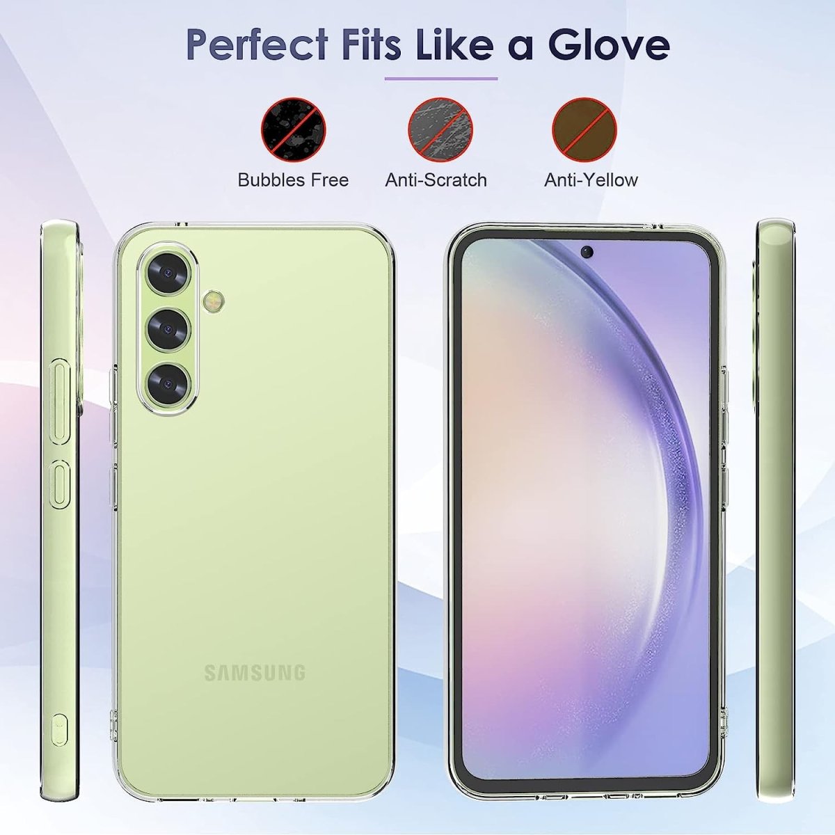 Capa Silicone Transparente Samsung Galaxy A54 5G - Image 3