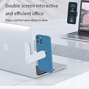 Suporte magnético para telemóvel, fino portátil ajustável monitor