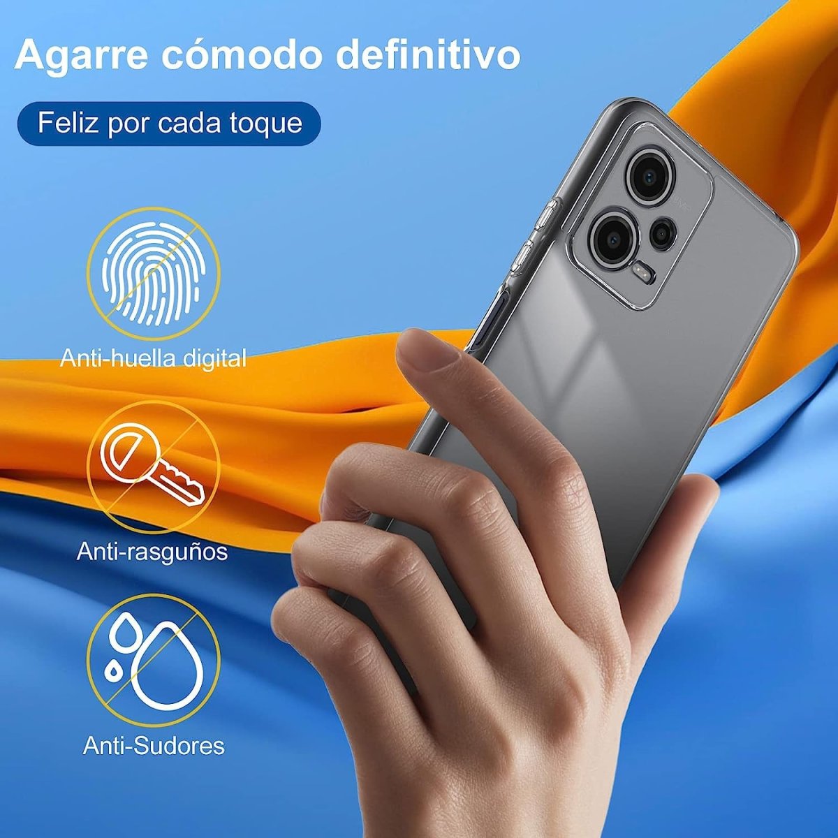 Capa Silicone Transparente Xiaomi Redmi Note 12 5G - Image 4