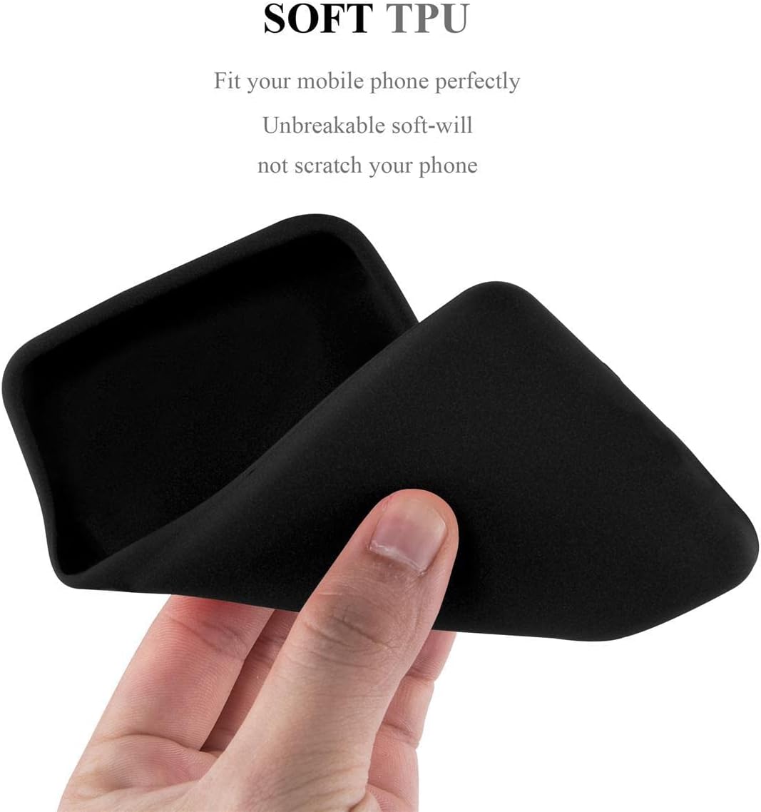 Capa Silicone Preta Xiaomi Redmi Note 11 Pro - Image 3