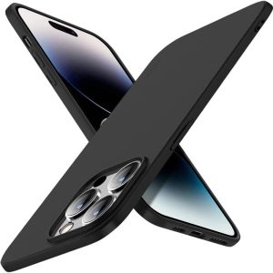 Capa iPhone 14 Pro Max Silicone Preta