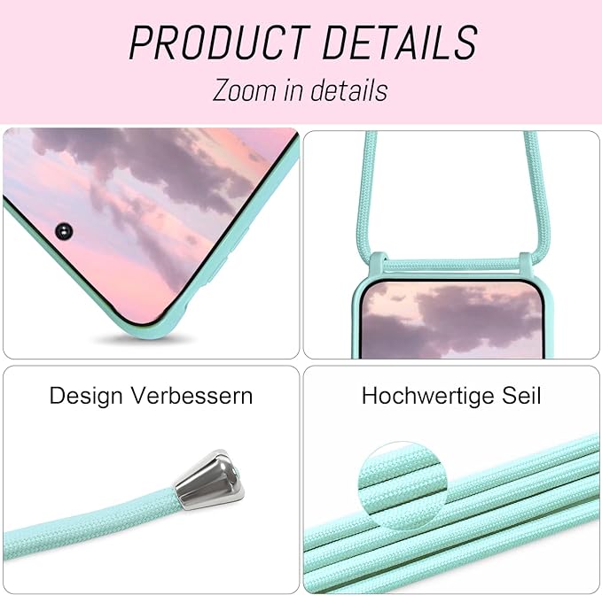 Capa Samsung Galaxy A06 Silicone Cordão - Image 3