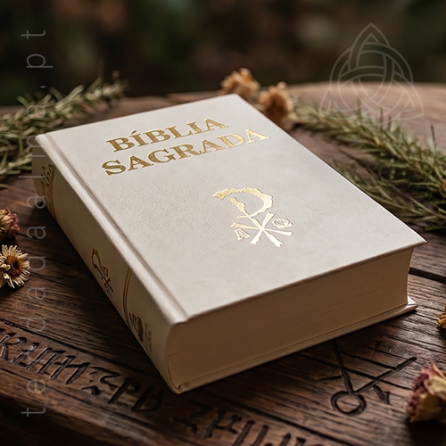Bíblia Sagrada – Capa Rija Branco Pérola - Image 2