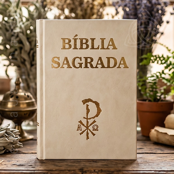 Bíblia Sagrada – Capa Rija Branco Pérola - Image 4