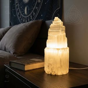 Candeeiro de Selenite – 25 cm