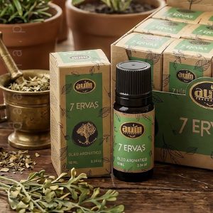 Óleo Aromático 7 Ervas – Linha Orgânica