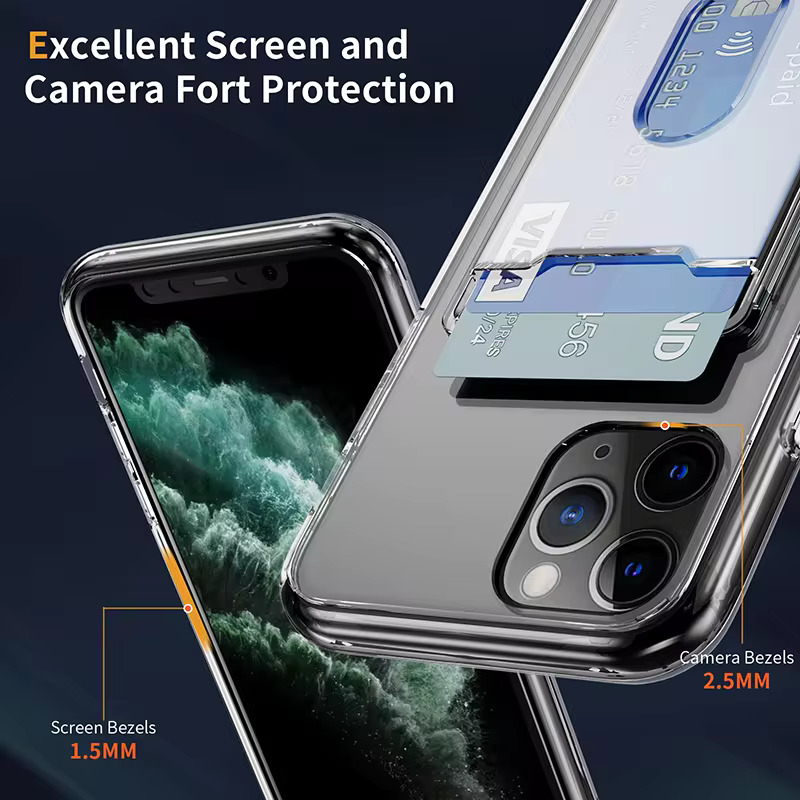 Capa iPhone 16 Pro Max Transparente Cartão - Image 6