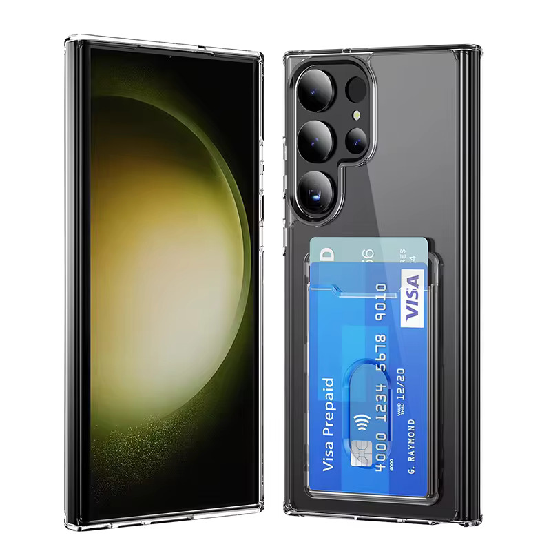 Capa Samsung Galaxy S24 Ultra Transparente Cartão