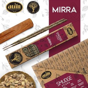 Incenso Orgânico AUM de Mirra (CAIXA)