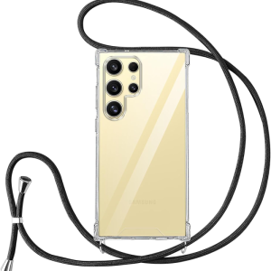 Capa Samsung Galaxy S24 Ultra Transparente Cordão