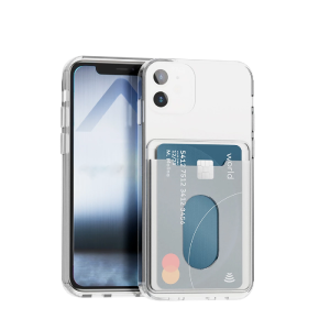 Capa iPhone 12/ 12 Pro Transparente Cartão