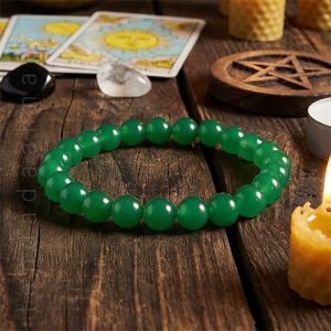 Pulseira Esmeralda – Esferas 8 mm
