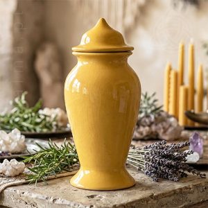 Quartinha Amarela – (Grande 19 cm, SEM ASAS)