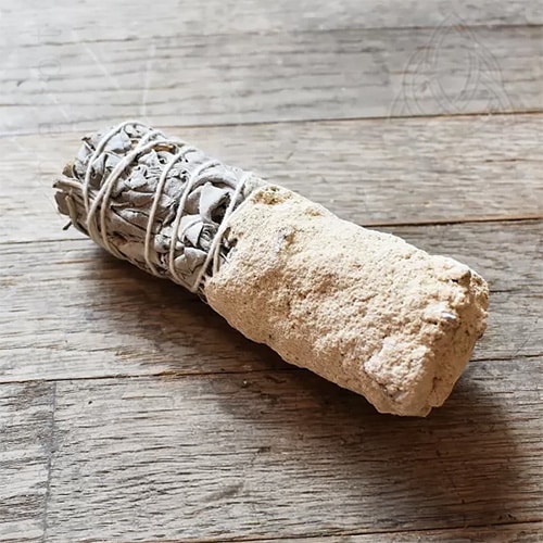 Tocha de Sálvia Branca com Copal (DIP)