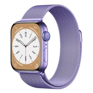 Bracelete Milanesa Apple Watch Lilás 38/  40/ 41 Mm