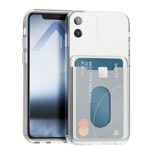 Capa iPhone 16 Plus Transparente Cartão