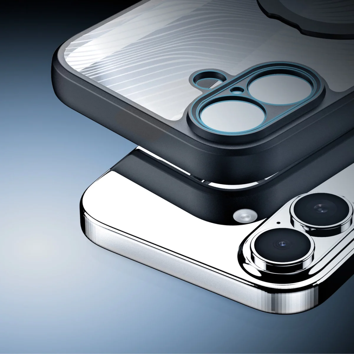 Capa iPhone 17 Dux Ducis Aimo Mag Stand Preto - Image 5
