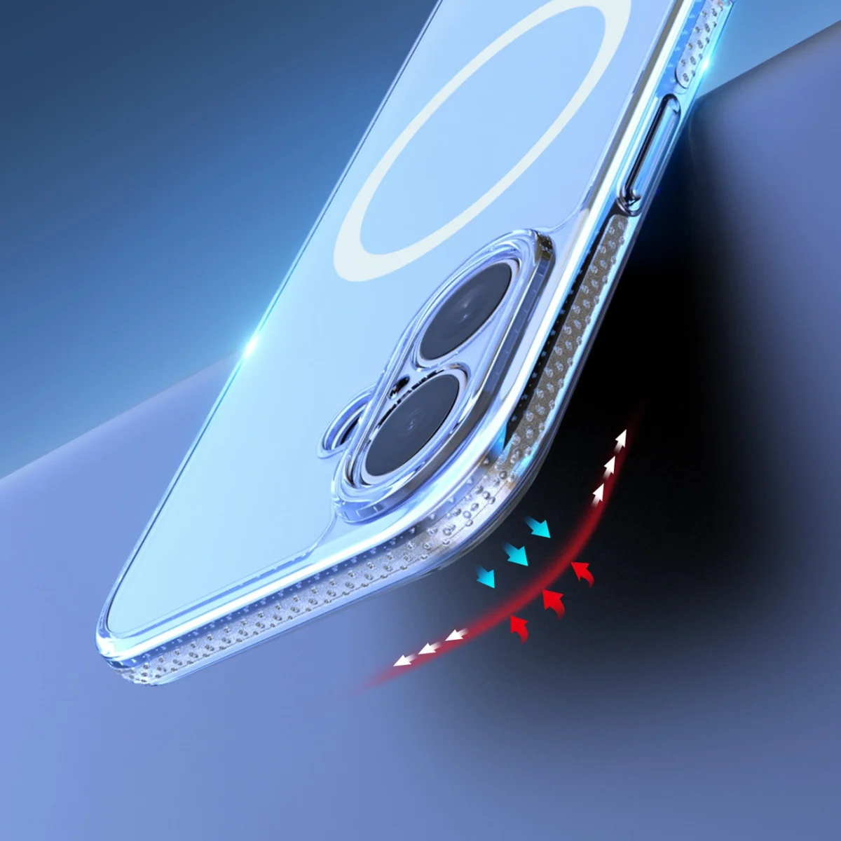 Capa iPhone 17 Dux Ducis Clin Magsafe Transparente - Image 6