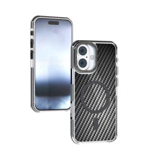 Capa iPhone 16 Plus Carbono Magsafe
