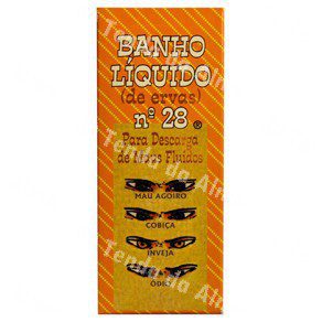 Banho 28 – Para Descarga de Maus Fluidos
