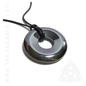 Fio com Donut de Hematite