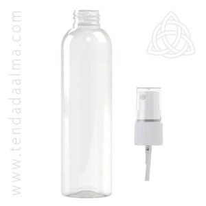 Frasco de Plástico – Cilíndrico Pet 200 ml (Tampa vaporizadora 24/410)