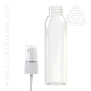 Frasco de Plástico – Cilíndrico Pet 100 ml (Tampa vaporizadora 24/410)