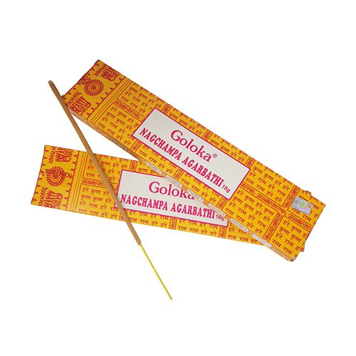 Incenso Goloka Nagchampa – Amarelo - Image 2
