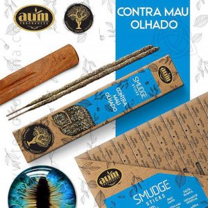 Incenso Orgânico AUM Contra Mau Olhado (CAIXA)