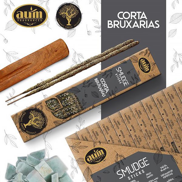 Incenso Orgânico AUM Corta Bruxarias (CAIXA) - Image 3