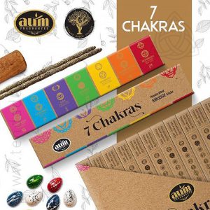 Incenso Orgânico AUM dos 7 Chakras