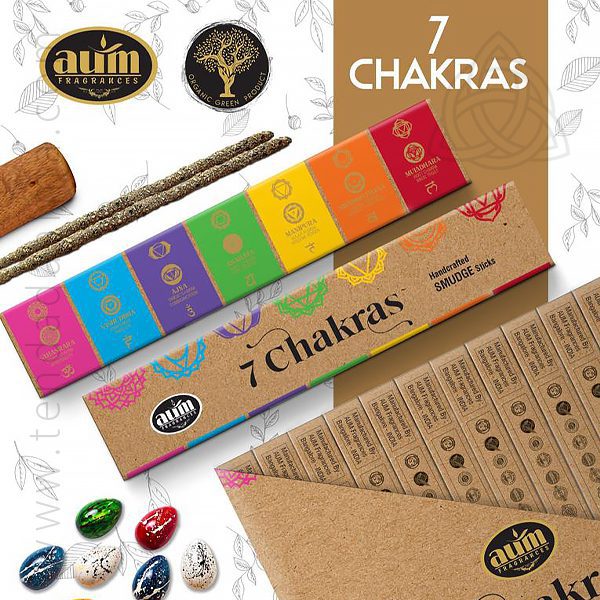 Incenso Orgânico AUM dos 7 Chakras - Image 3