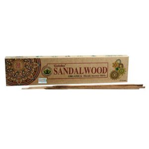 Incenso Orgânico de Sândalo – Goloka