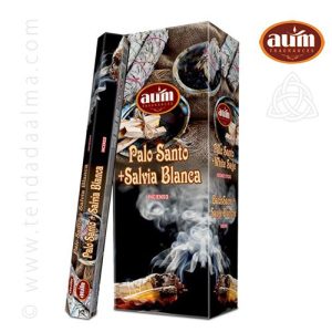 Incenso – Pau Santo e Sálvia Branca (CAIXA HEX)