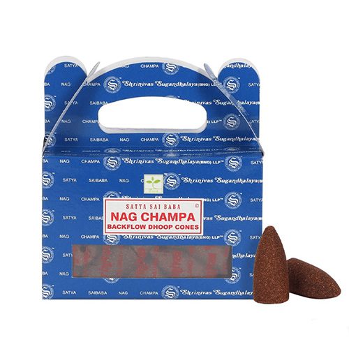 Incenso de Afluxo – Nag Champa Azul (Satya) - Image 2